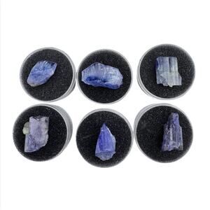 Tanzanite Crystals Collection - Each Crystal Comes in Display Case